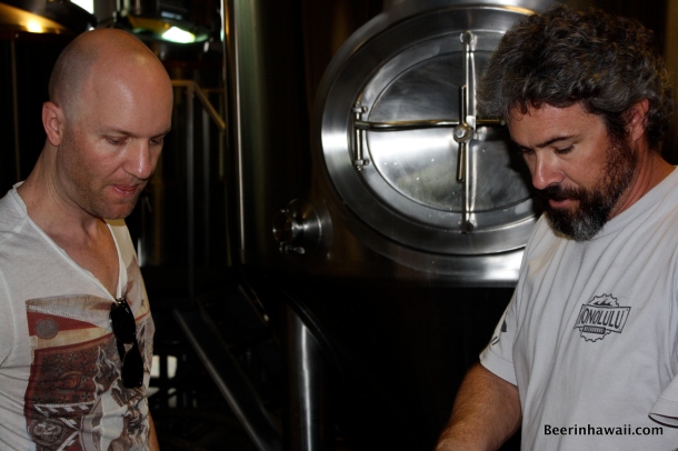 Brian Strumke Geoff Seideman Honolulu Beerworks