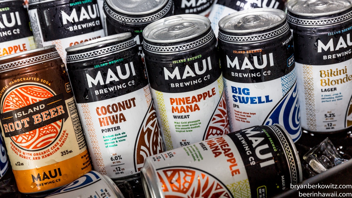Maui Brewing Company New Can Designs